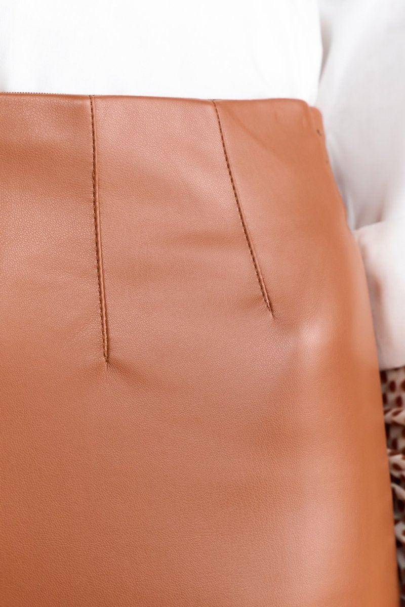 Eich & Royal Knöchellange Kunstleder-Leggings Speichern exportieren