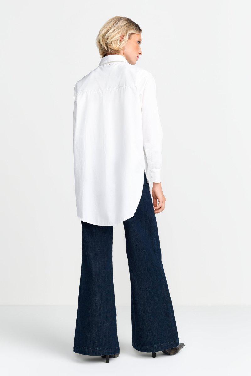 Eich & Royal Weiße Oversize-Bluse Weihnachtsangebot