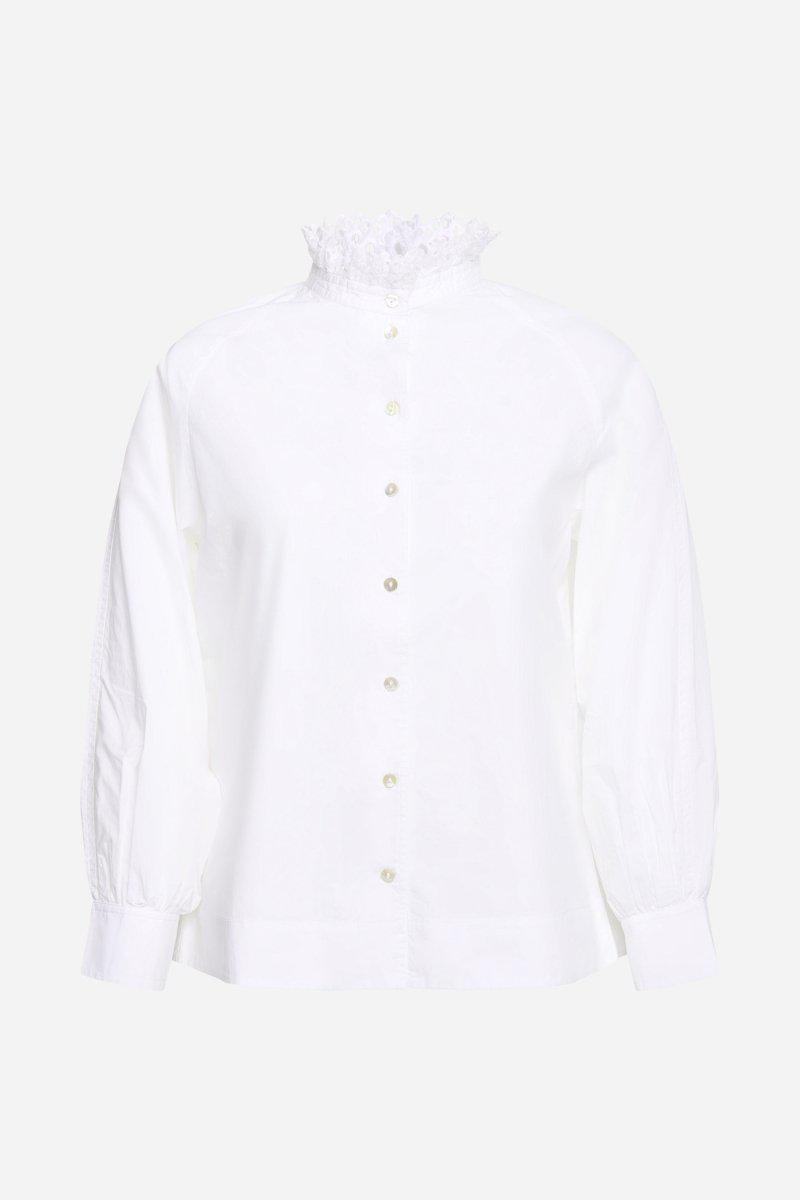 Eich & Royal Bluse mit Rüschenkragen Jubiläumsangebot