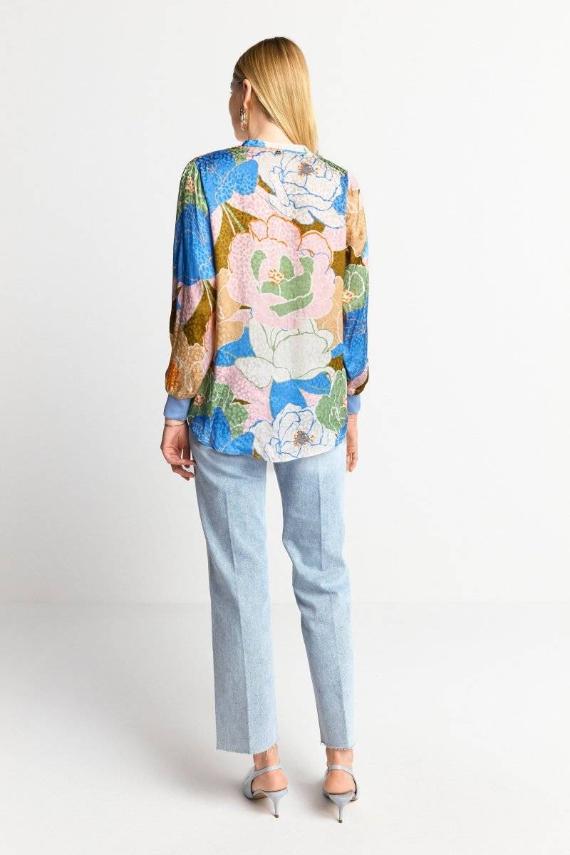 Eich & Royal Bluse mit floralem Print Zeitbegrenzte Promotion