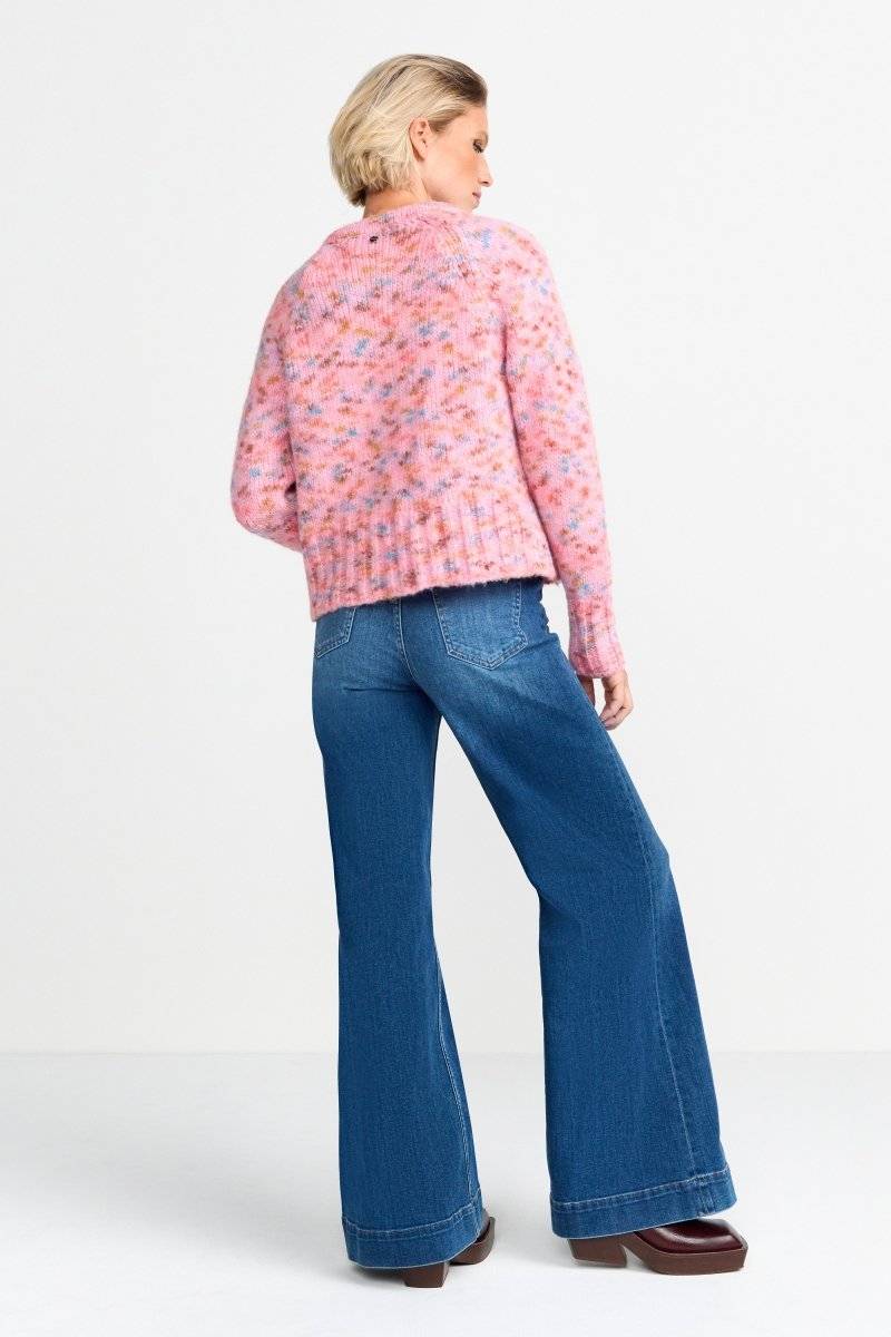 Eich & Royal Cardigan in zartem Pink Clearance-Verkauf