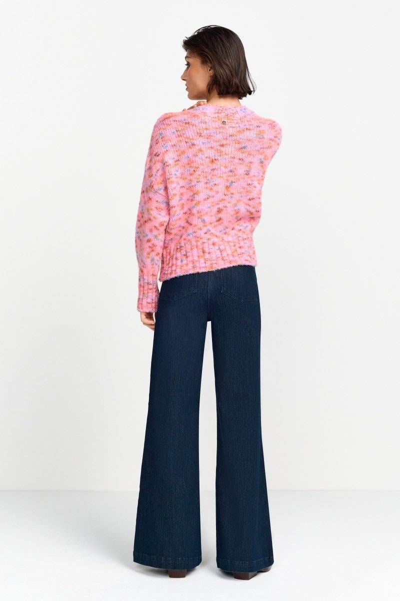 Eich & Royal Grobstrickpullover in French Pink Begrenzt auf 3 Tage