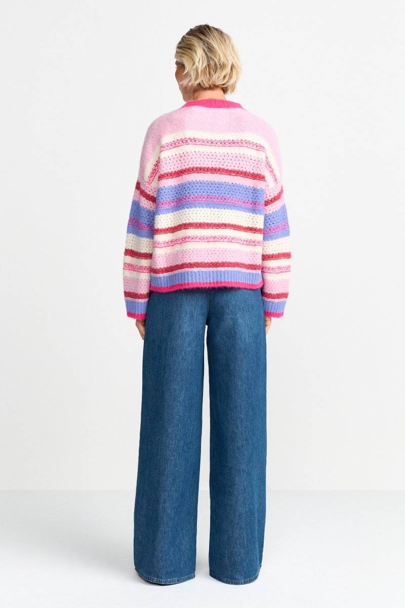 Eich & Royal Pullover in Colour-Blocking-Optik 50% Rabatt für begrenzte Zeit