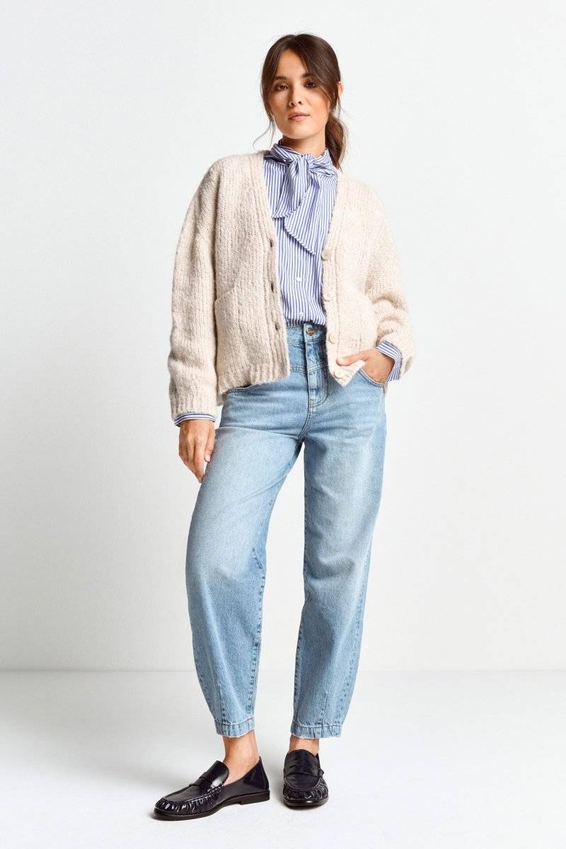 Eich & Royal Strickcardigan mit Knopfleiste Günstiger Verkauf