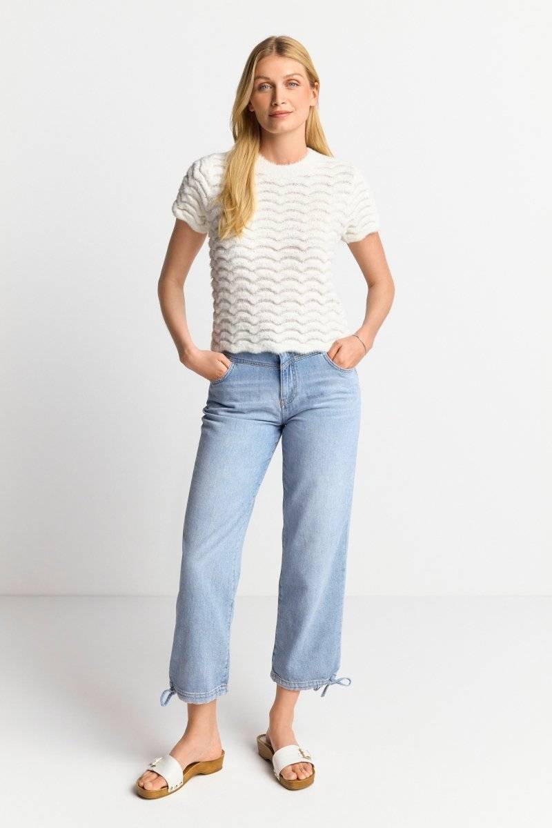 Eich & Royal Strick-Shirt mit Paillettendetails VIP-Rabatte