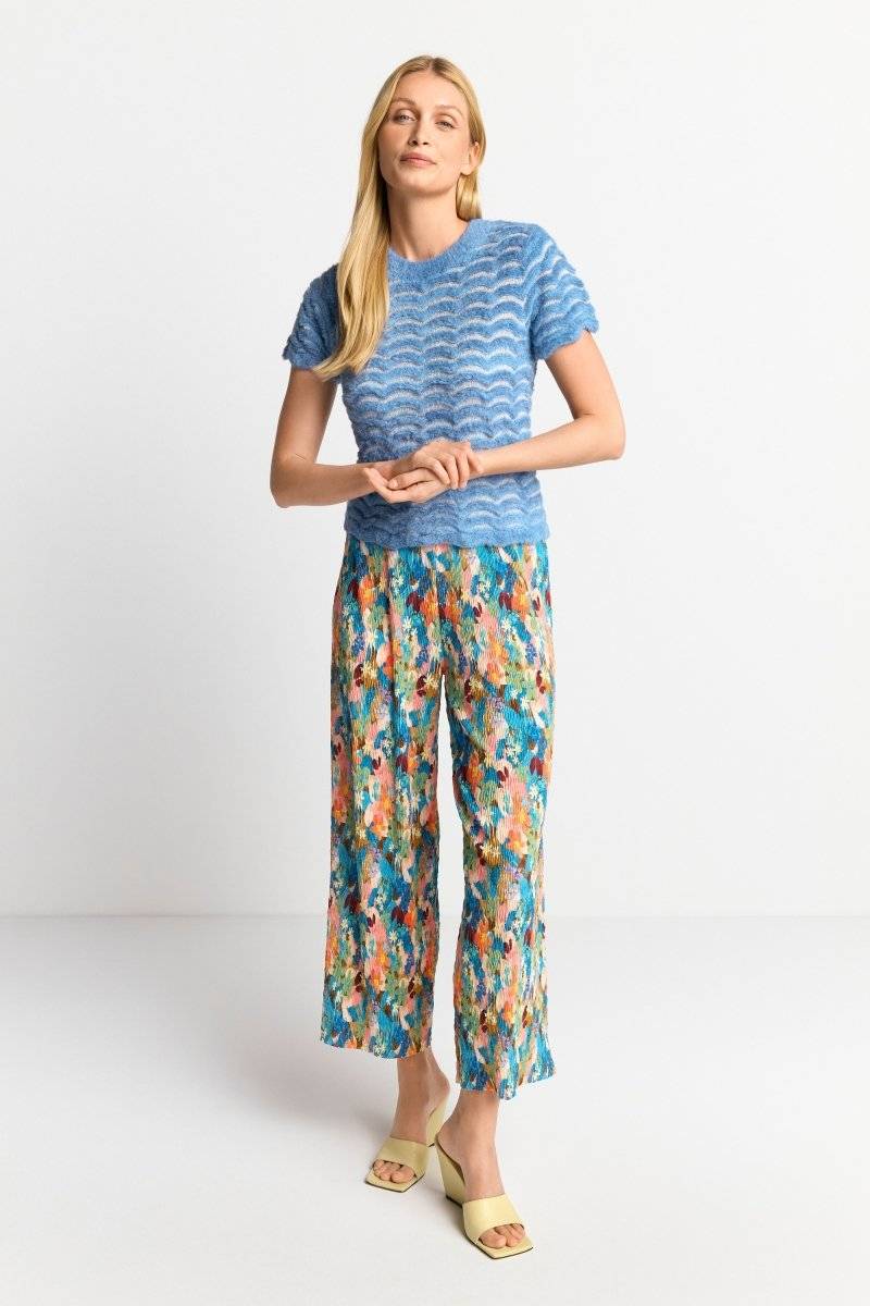 Eich & Royal Strick-Shirt mit Paillettendetails VIP-Rabatte