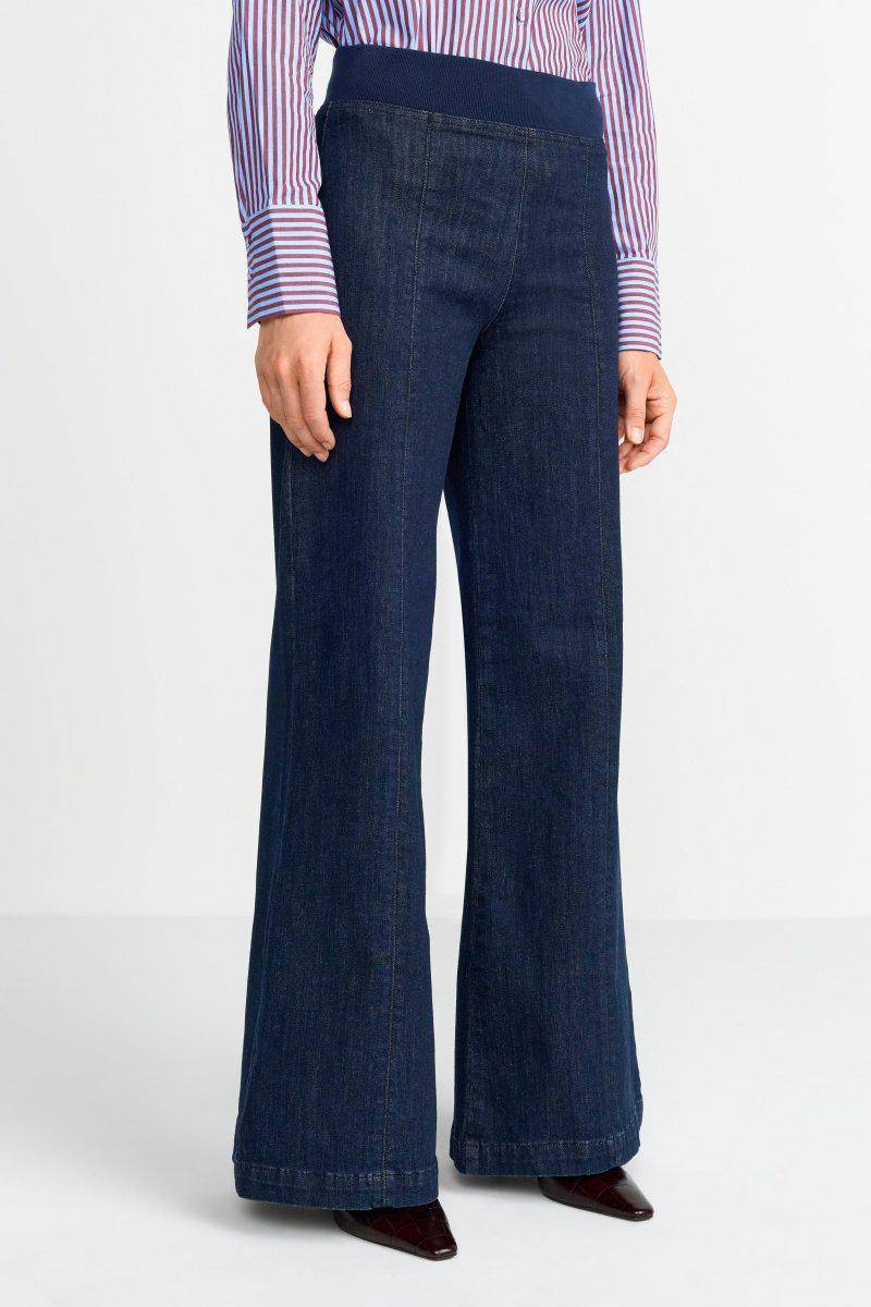 Eich & Royal Wide Leg Denim mit elastischem Bund Riesige Rabatte