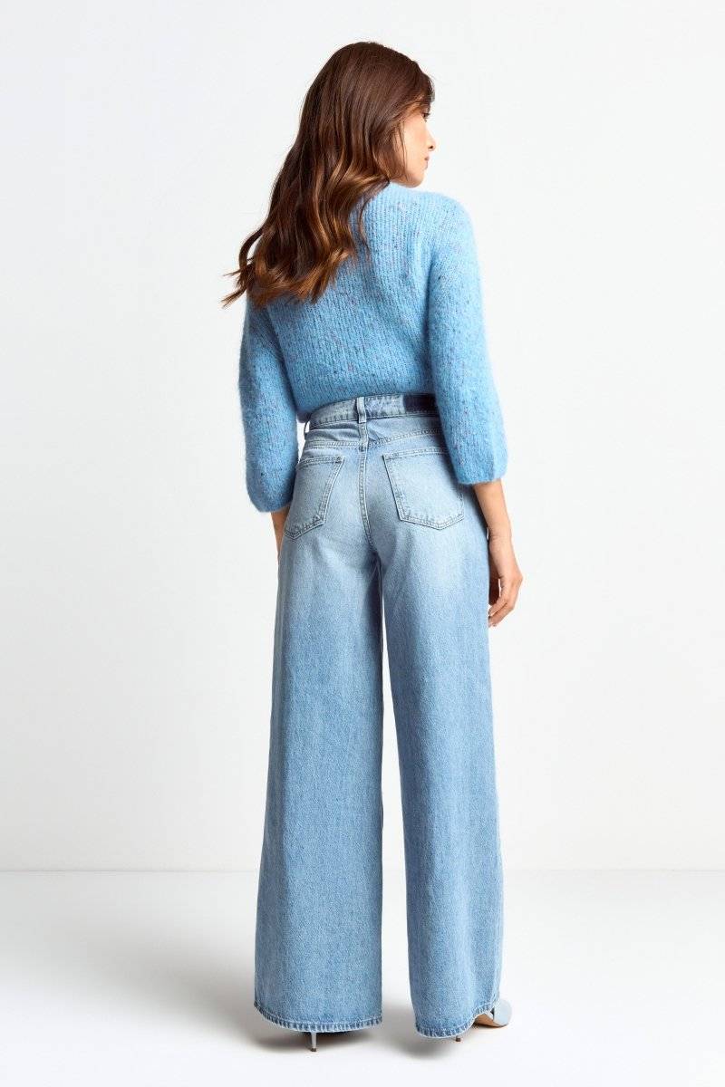 Eich & Royal Wide Leg Denim mit Passe zollfrei