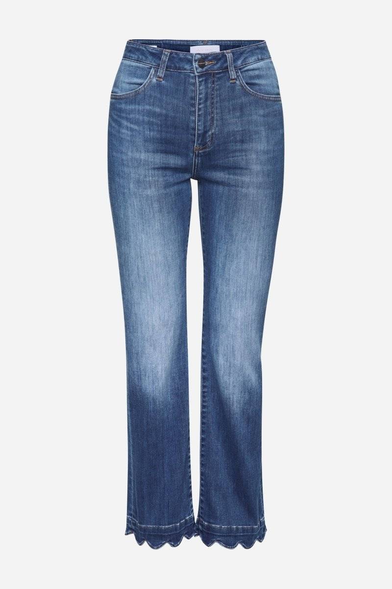 Eich & Royal Denim mit wellenförmigem Saum Outlet