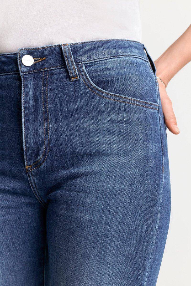 Eich & Royal Denim mit wellenförmigem Saum Outlet