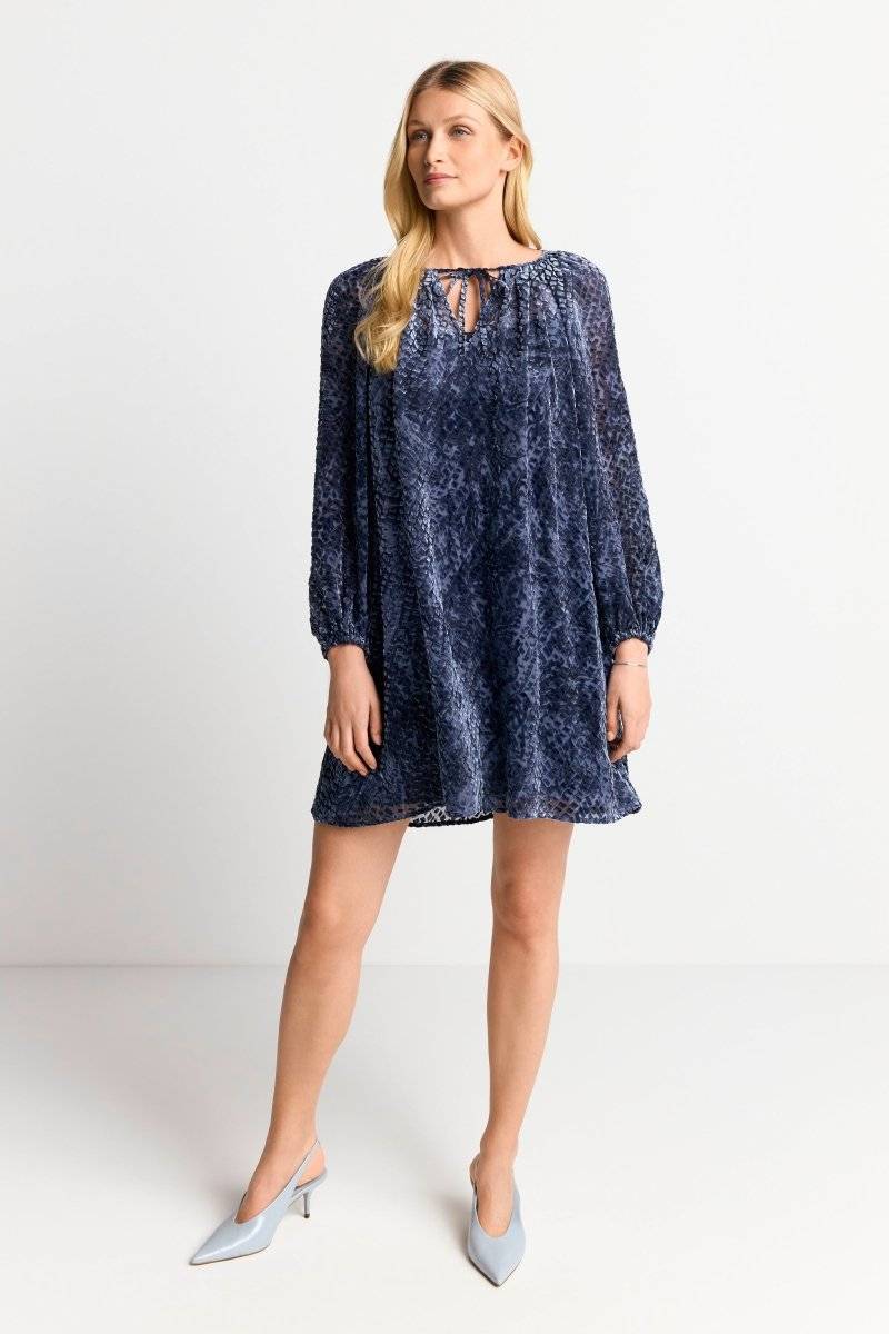 Eich & Royal Mini-Blusenkleid aus Samt Meist gekauft
