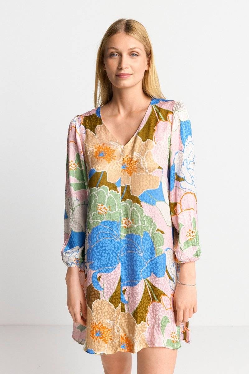 Eich & Royal Blusenkleid mit Blumenprint Limitierter Zeitrabatt