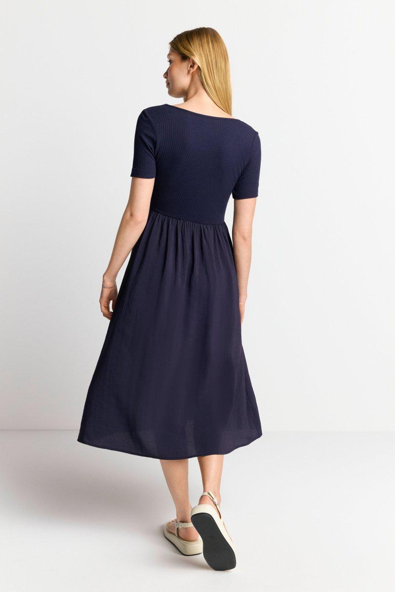 Eich & Royal Midikleid mit Logostickerei Fabrik Onlineshop