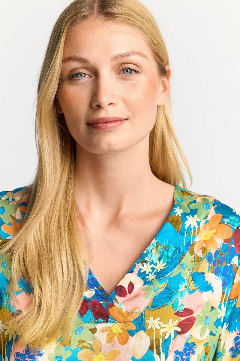Eich & Royal Minikleid mit Blumenprint Sonderangebot