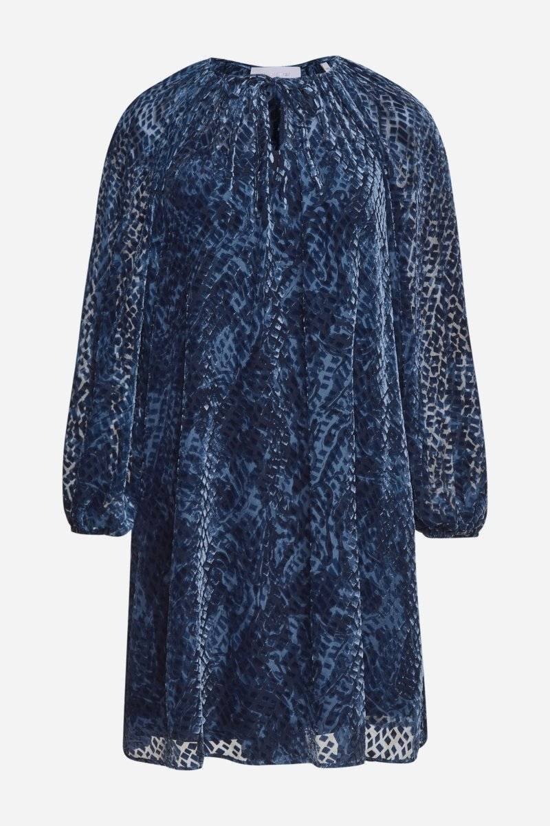 Eich & Royal Mini-Blusenkleid aus Samt Flash Sale