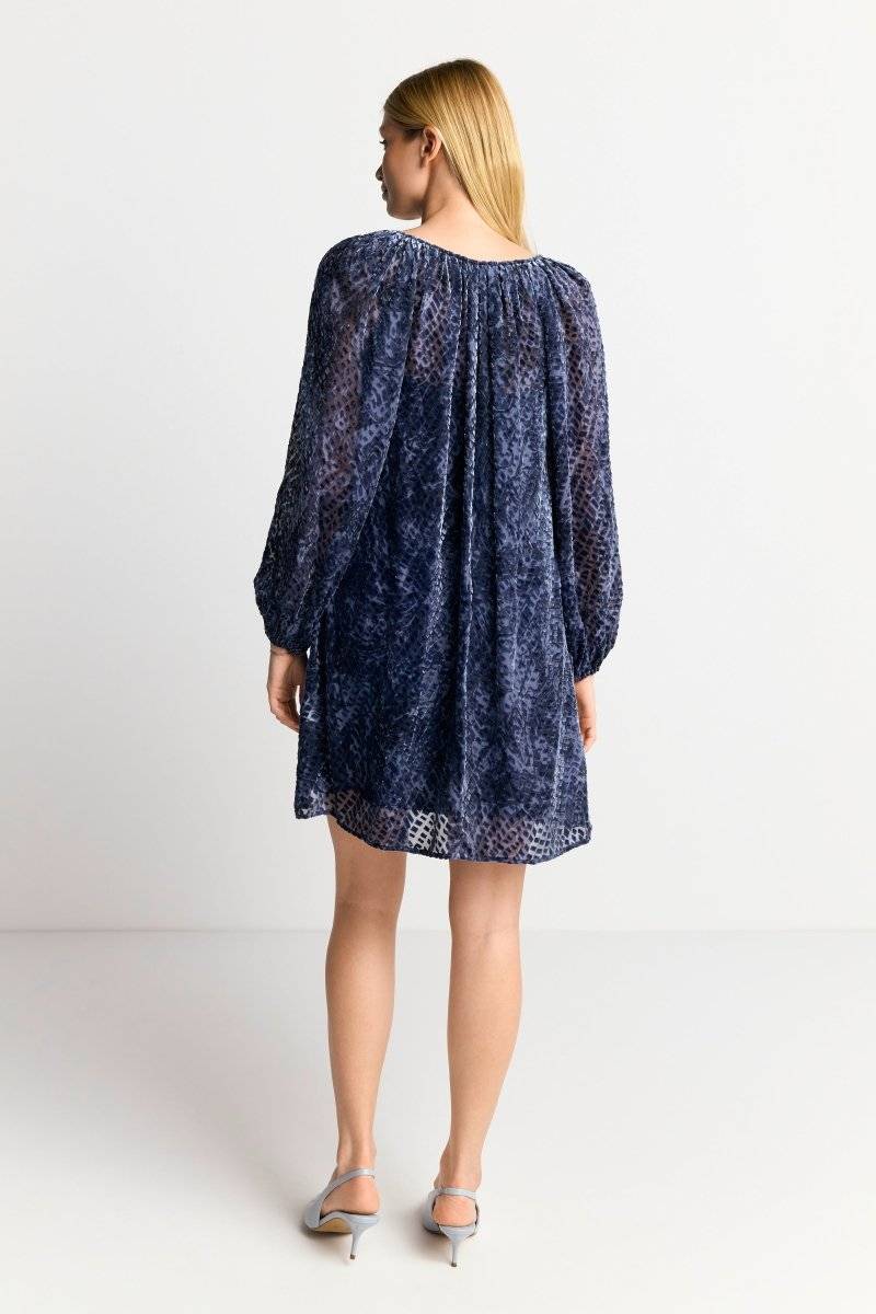 Eich & Royal Mini-Blusenkleid aus Samt Flash Sale