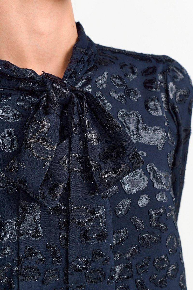 Eich & Royal Minikleid mit Schleifenkragen Black Friday