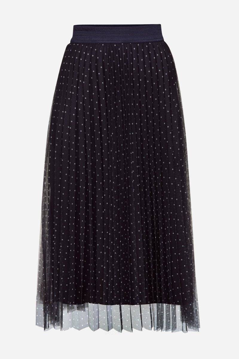 Eich & Royal Plisseerock mit Pünktchenmuster Top Angebot