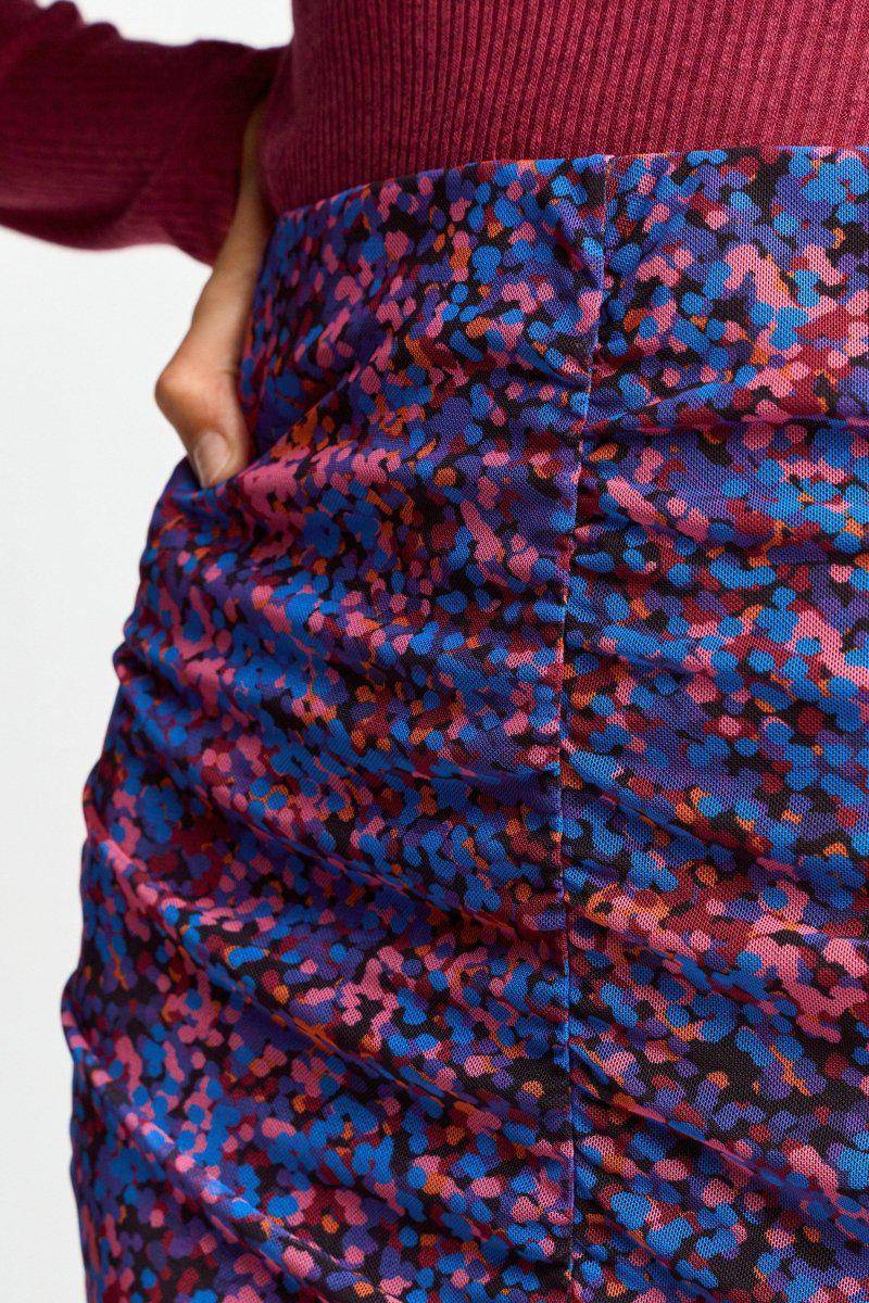 Eich & Royal Midirock mit floralem Allover-Print Bis zu 50% Rabatt