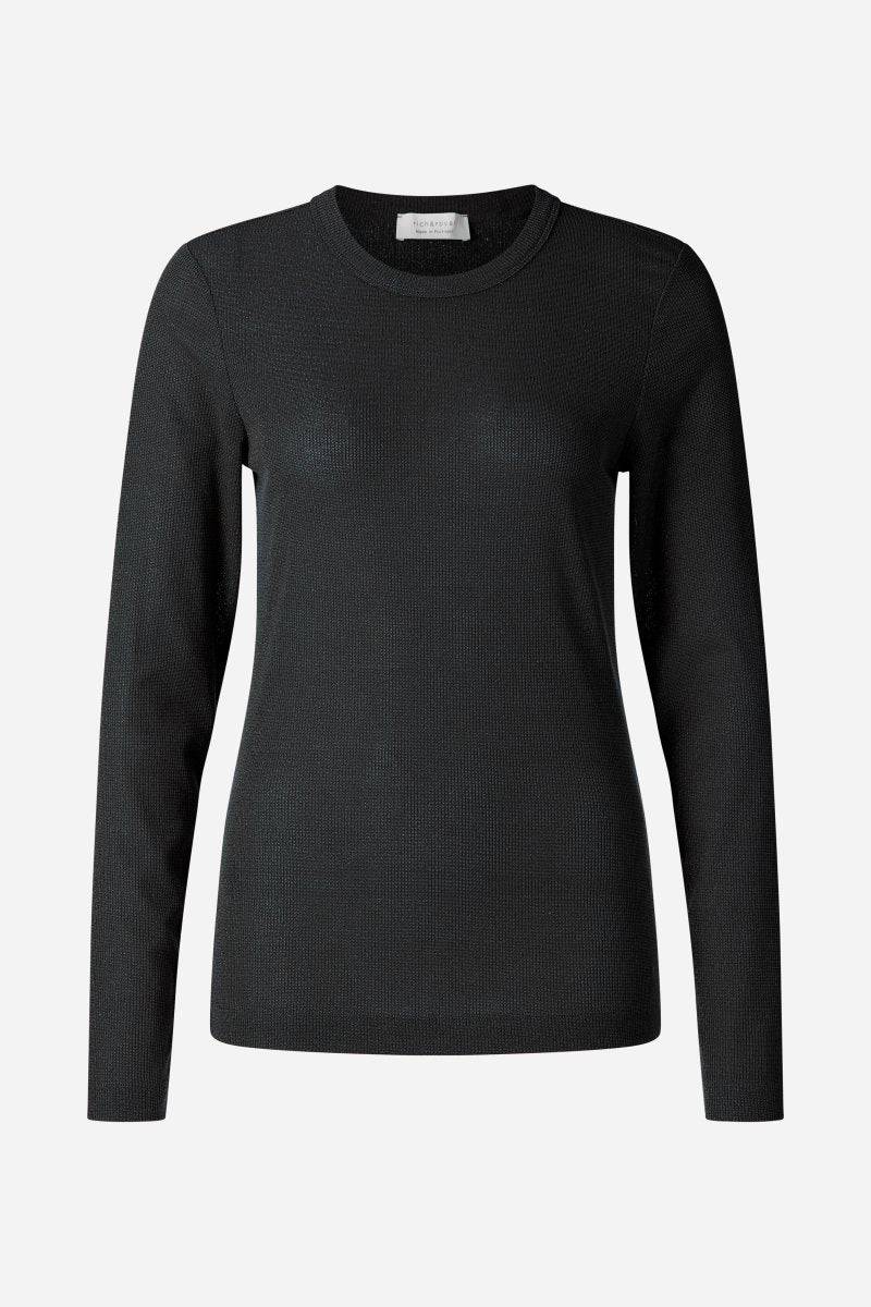 Eich & Royal Longsleeve mit Glanzeffekt 50% Rabatt für begrenzte Zeit