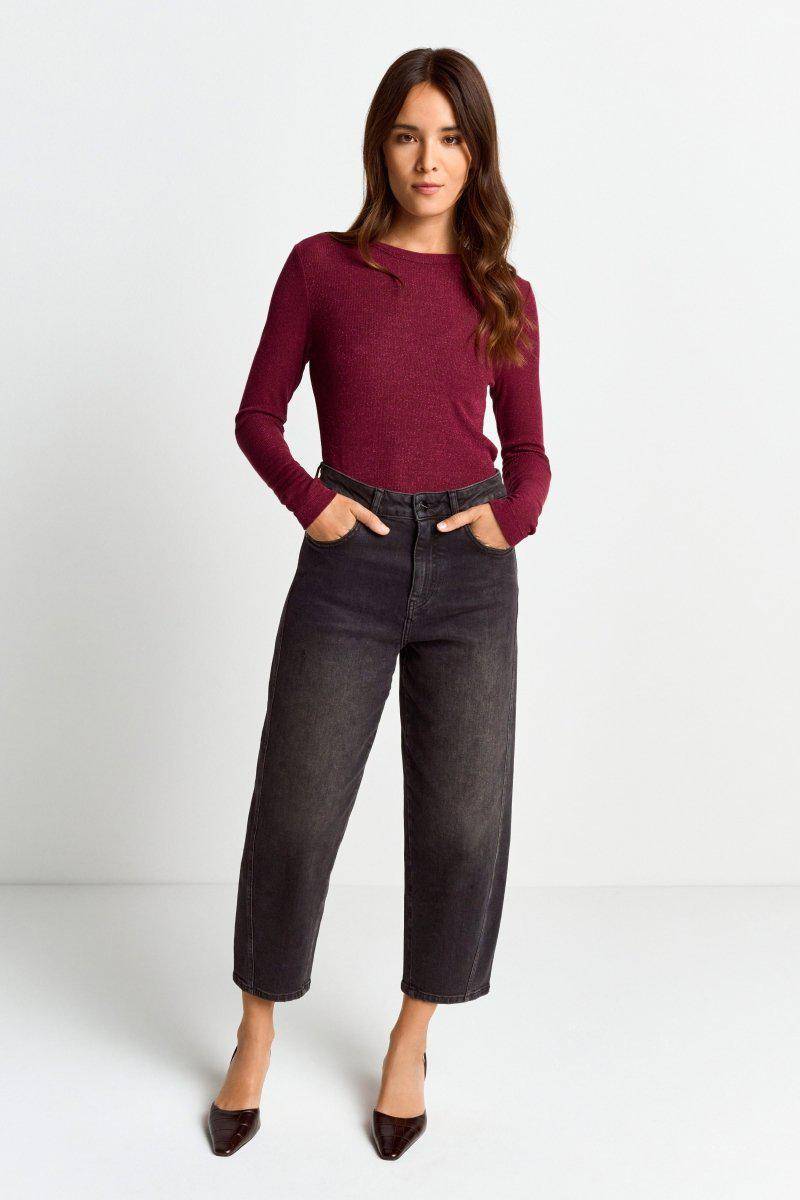 Eich & Royal Longsleeve mit Glitzereffekt Rabatte dieses Monats