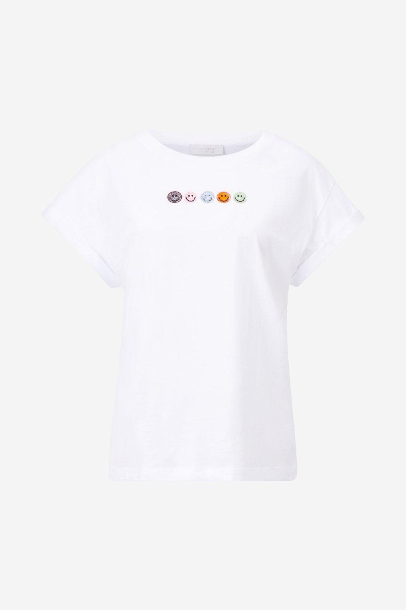 Eich & Royal T-Shirt mit Strass-Applikationen Exklusive Angebote
