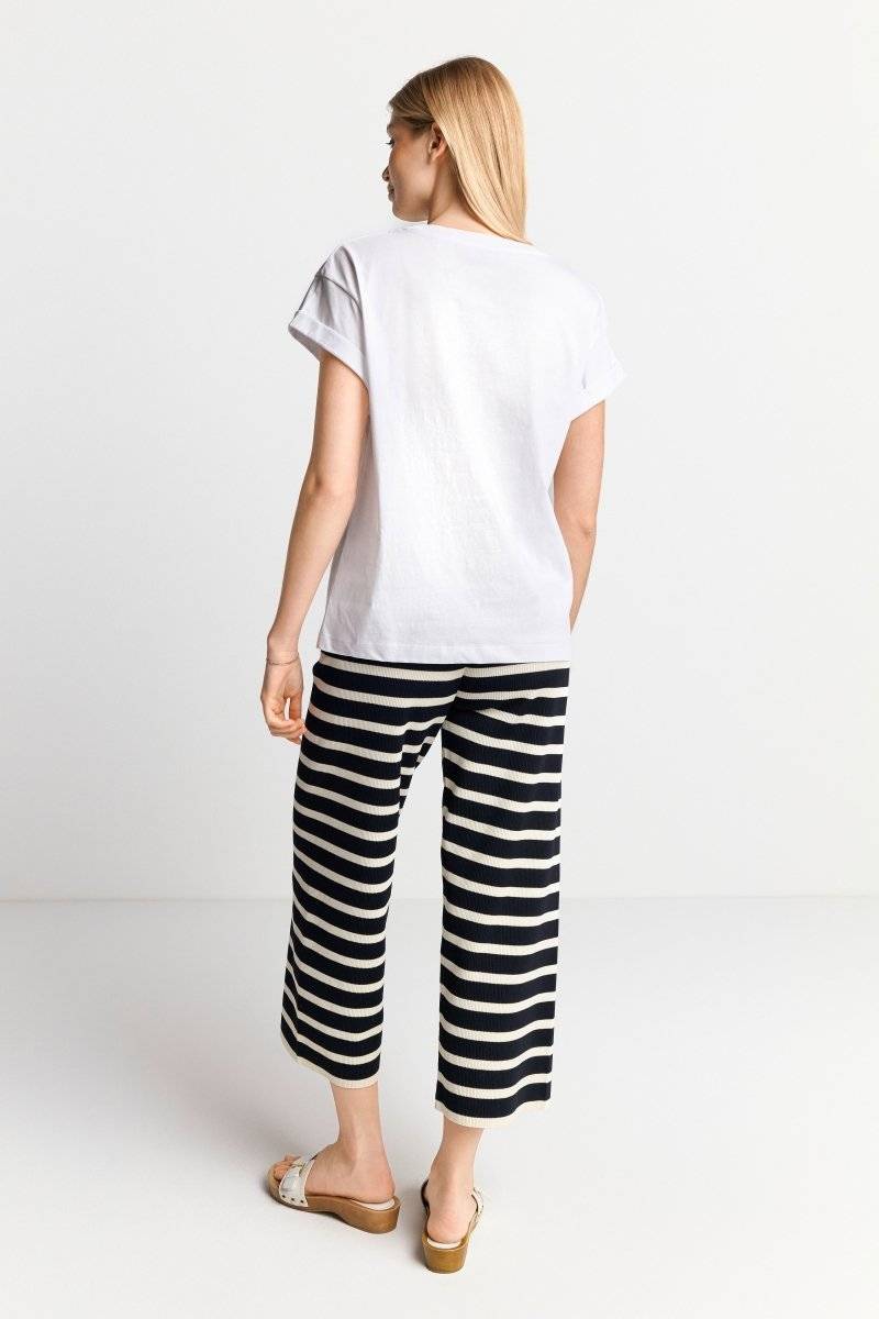 Eich & Royal T-Shirt mit Strass-Applikationen Exklusive Angebote
