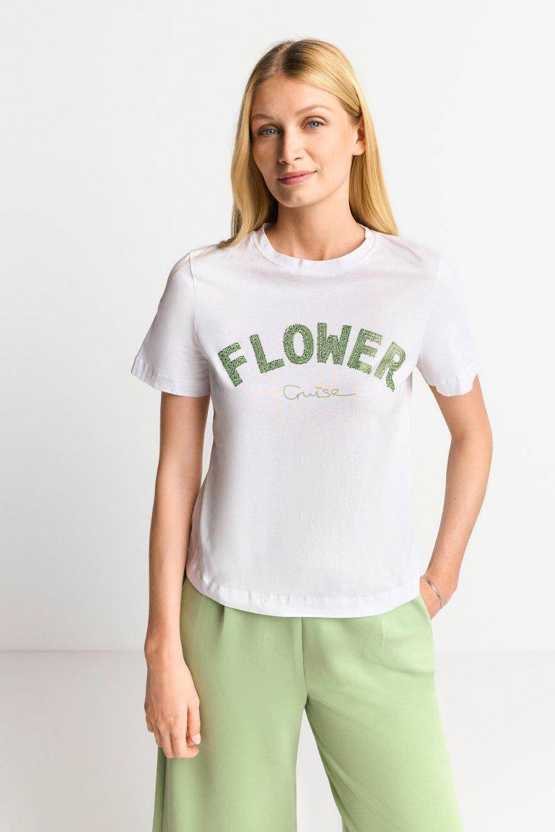 Eich & Royal T-Shirt mit Strassverzierung Große Rabatte