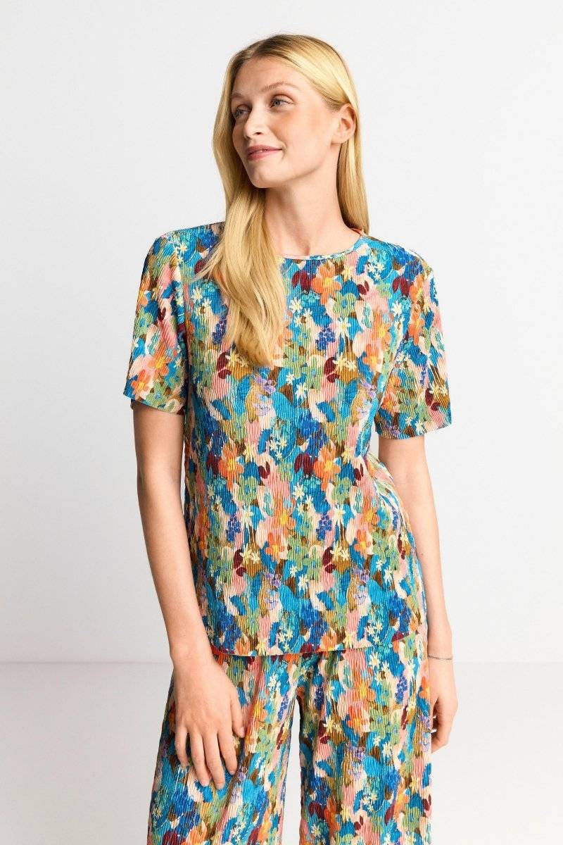 Eich & Royal T-Shirt in Crinkle-Optik Tägliche Deals
