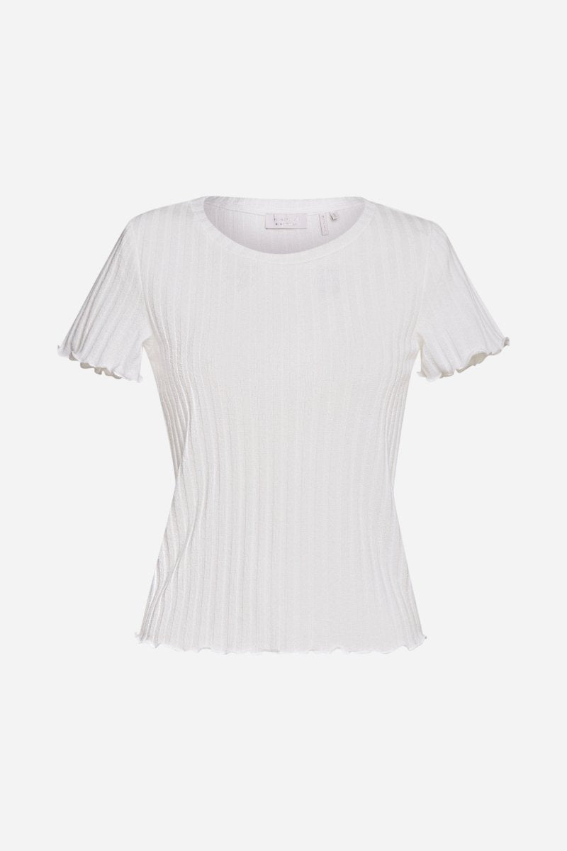 Eich & Royal Figurbetontes Rib-Shirt Super Sparpreis