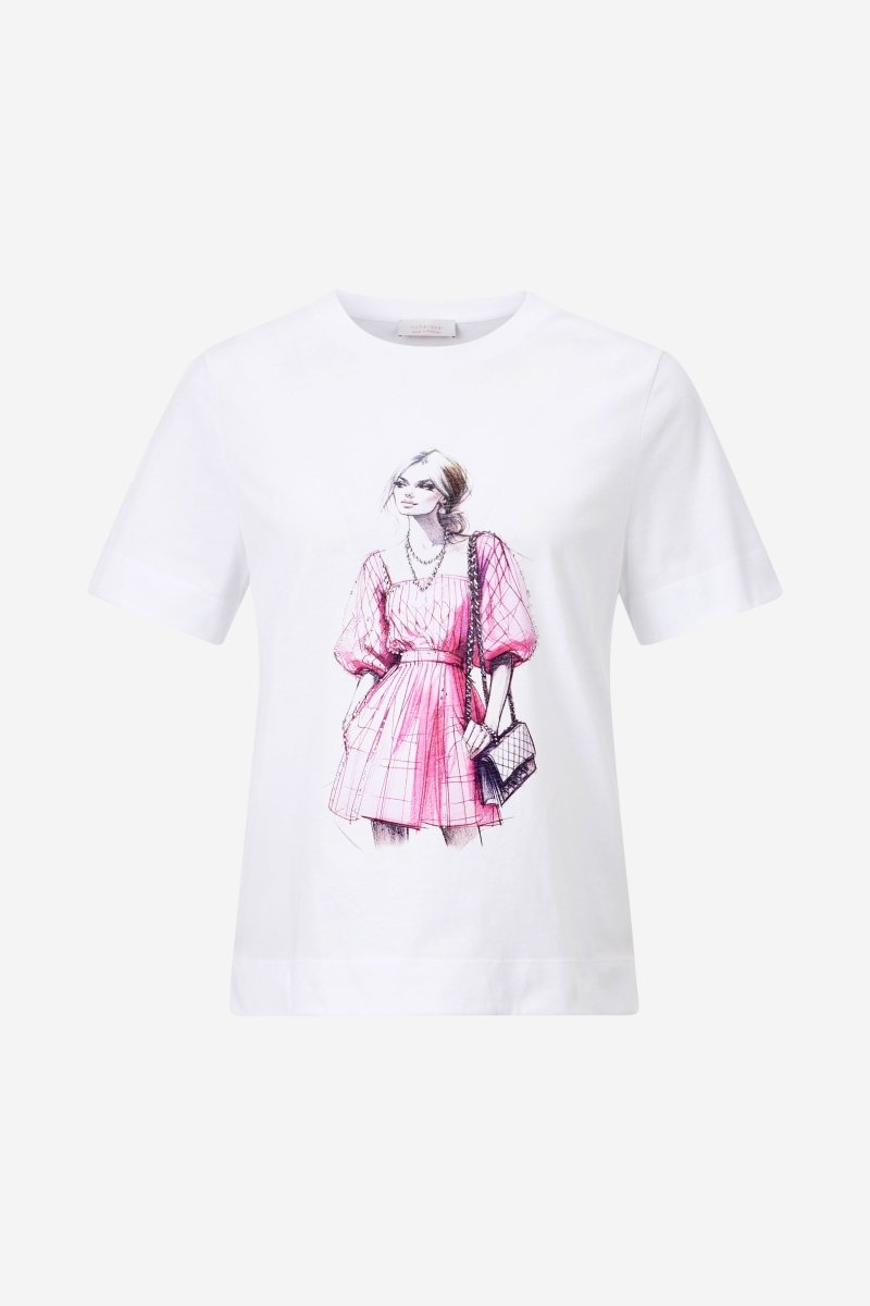 Eich & Royal T-Shirt mit Strassverzierung Begrenzte Freigabe