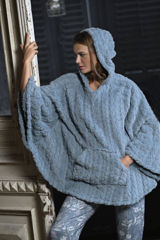 Ringella Poncho mit Kapuze - One Size Preisnachlass