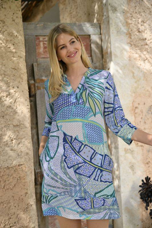 Ringella Kleid im Tunika-Stil mit 3/4 Arm Super Rabatt