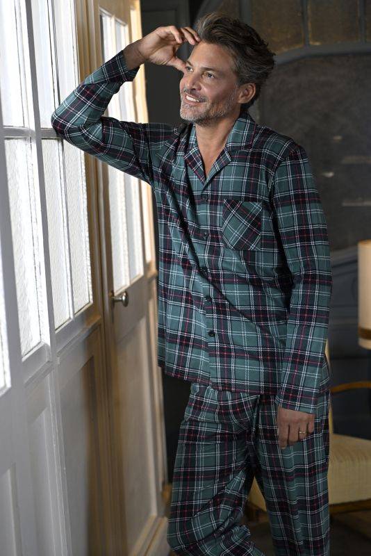 Ringella Pyjama mit durchgehender Knopfleiste Sonderangebot