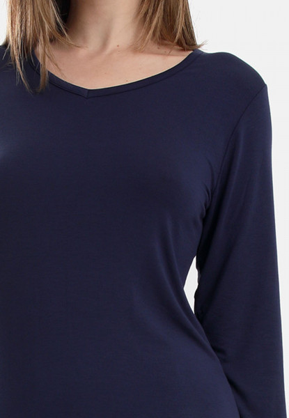Sassamode Nachhemd CASUAL COMFORT STRIPE Bis zu 60% Rabatt