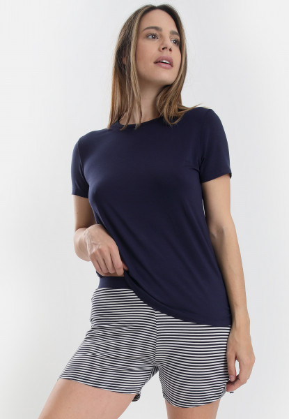 Sassamode Shirt CASUAL COMFORT STRIPE Sonderangebot der Fabrik