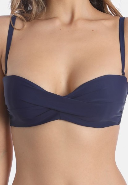 Sassamode Bikini-Top BASIC NAVY Black Friday