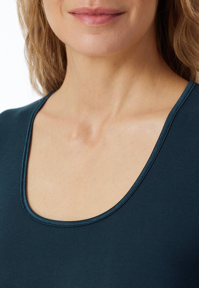 Schiesser Shirt kurzarm dunkelblau - Luxury Zeitbegrenzte Promotion