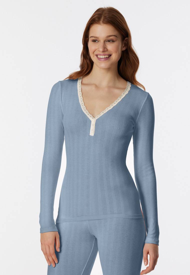 Schiesser Shirt langarm schwarz - Revival Agathe Bis zu 60% Rabatt