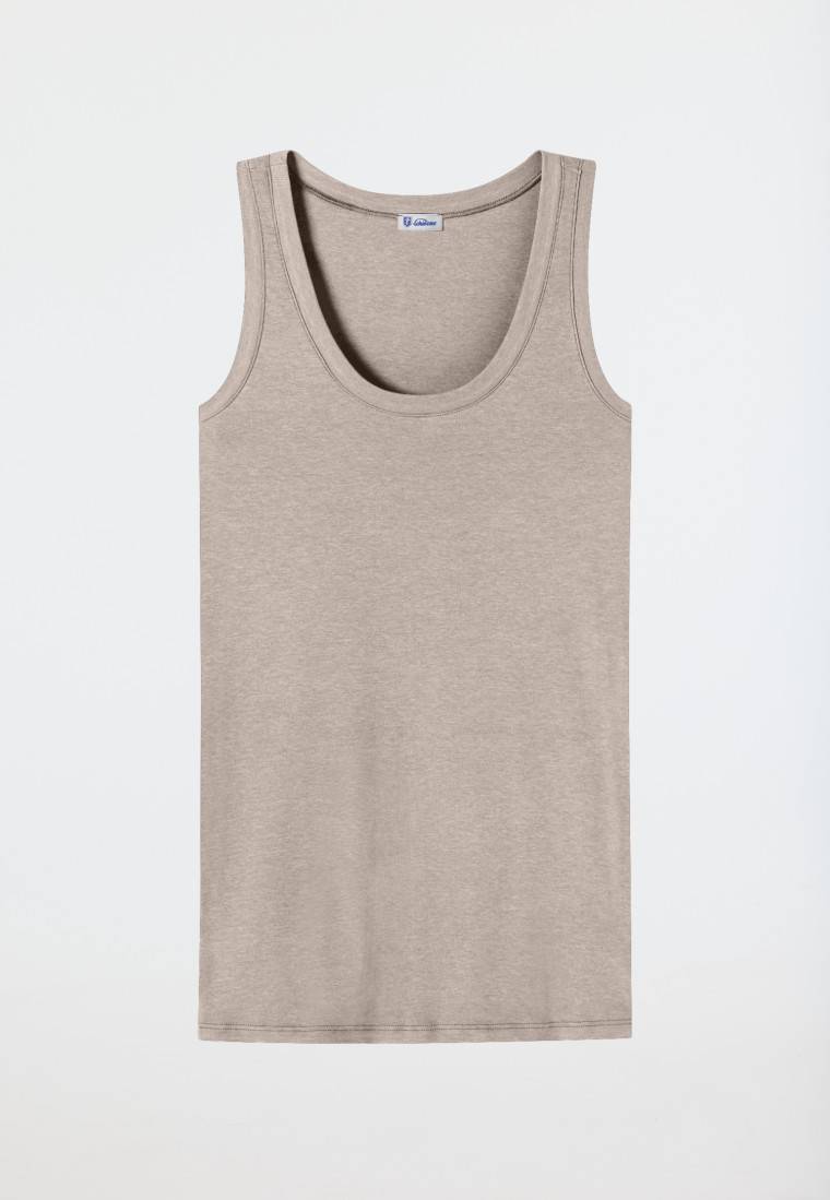 Schiesser Top beige - Revival Martina Super Rabatt