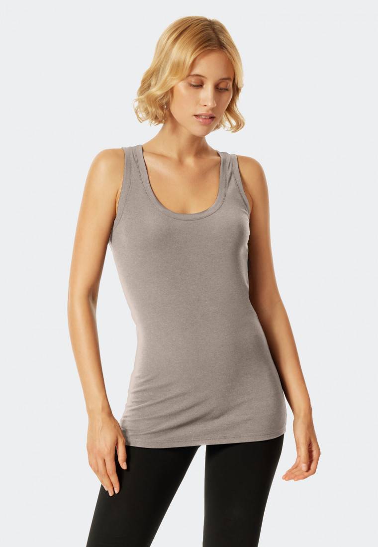 Schiesser Top beige - Revival Martina Super Rabatt