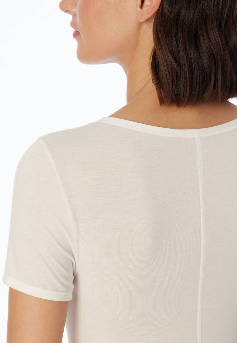 Schiesser Shirt kurzarm naturweiß - Personal Fit Begrenzt auf 3 Tage