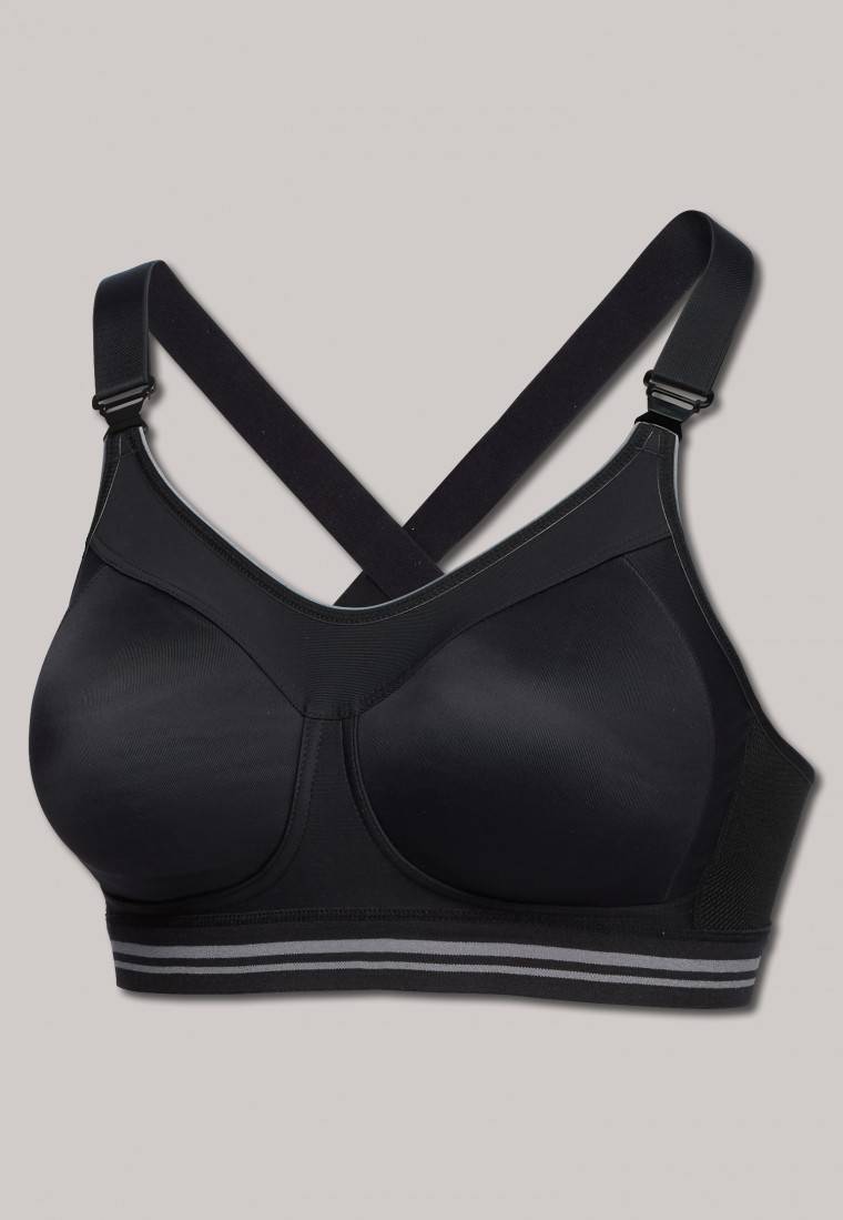 Schiesser Sport-BH Aktiv High Impact schwarz - SCHIESSER Sport Verkauf