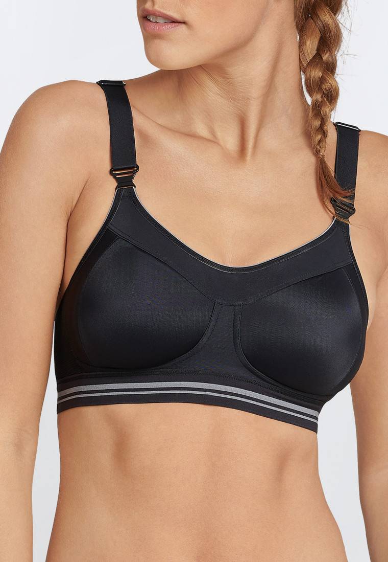 Schiesser Sport-BH Aktiv High Impact schwarz - SCHIESSER Sport Verkauf