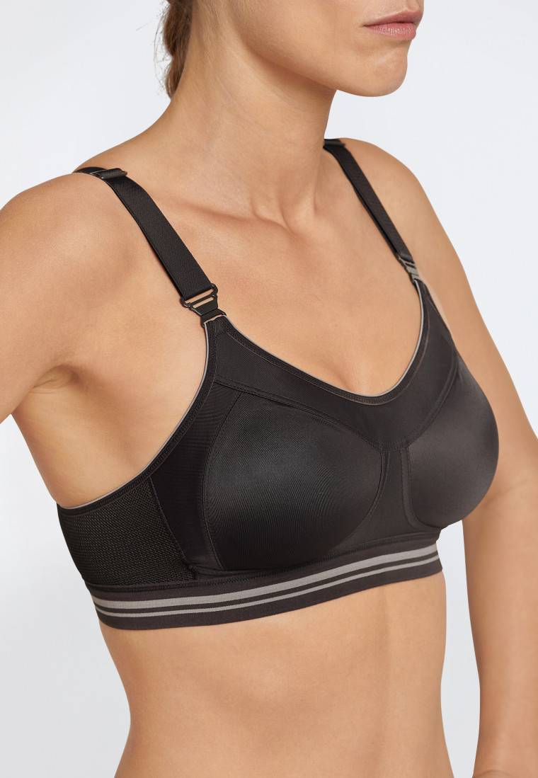 Schiesser Sport-BH Aktiv High Impact schwarz - SCHIESSER Sport Verkauf