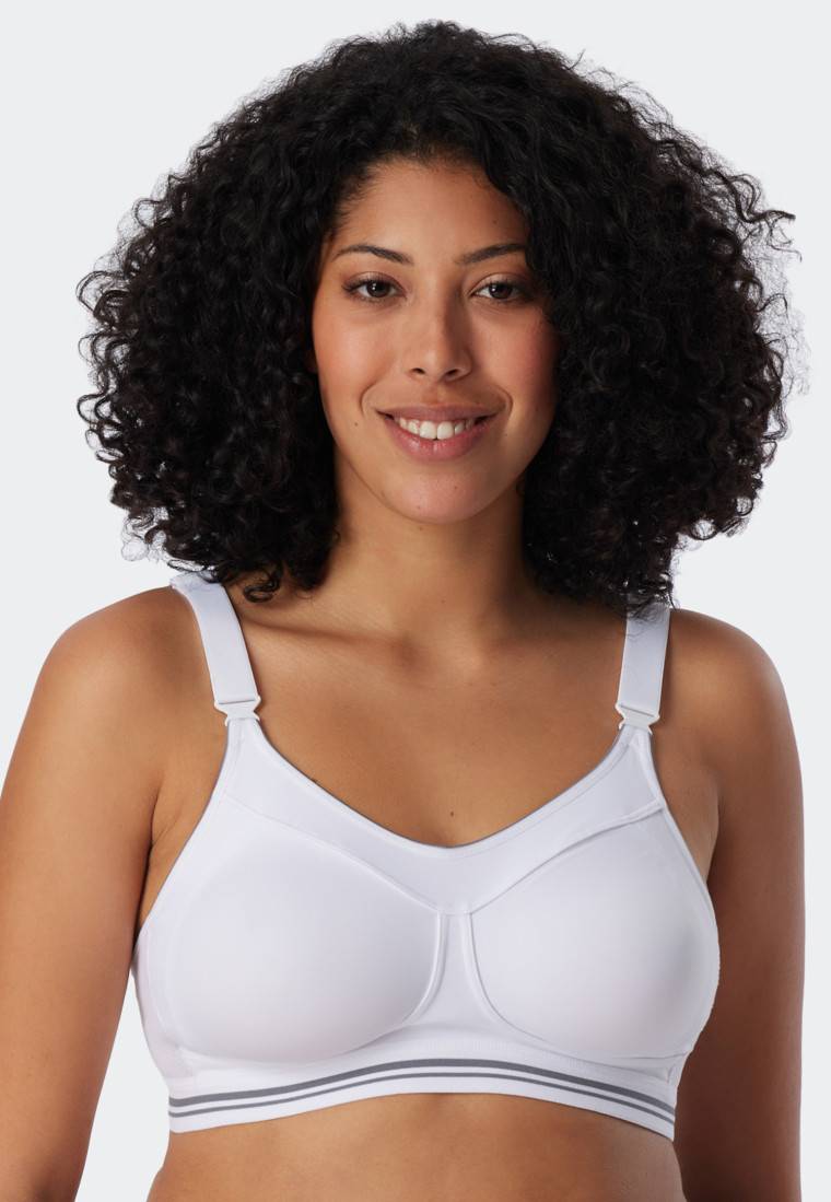 Schiesser Sport-BH Aktiv High Impact weiß - Sport BH Angebote
