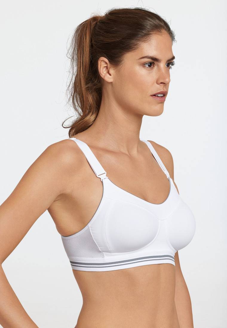 Schiesser Sport-BH Aktiv High Impact weiß - Sport BH Angebote