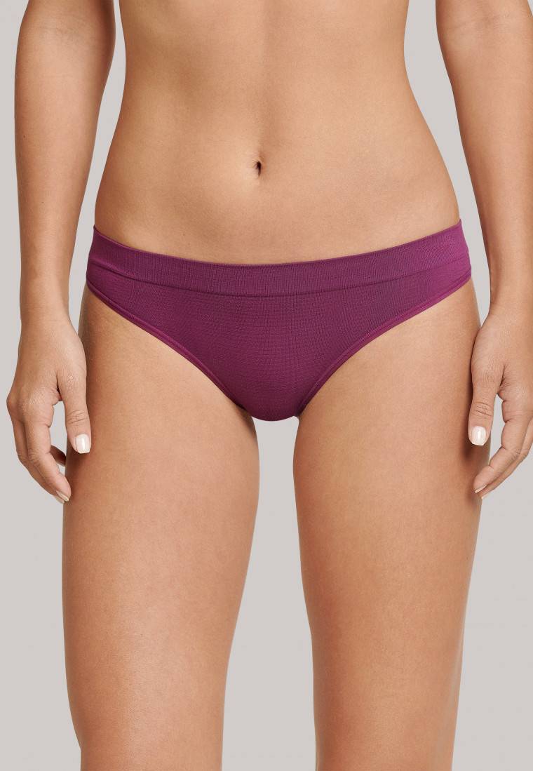 Schiesser Thong seamless Bambus beere - Active Mesh Bamboo im Angebot