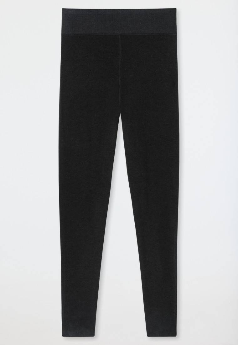 Schiesser Leggings wärmend schwarz - Invisible Soft Warming Fabrikverkauf