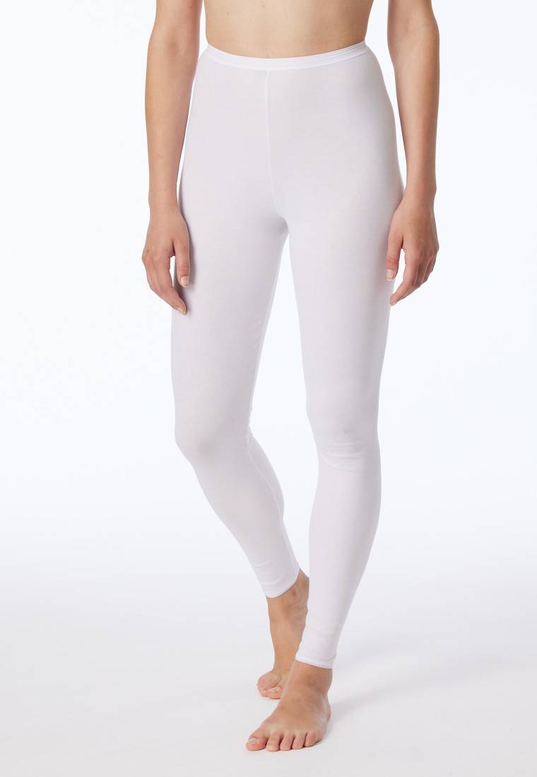 Schiesser Leggings weiß - Luxury Sonderangebot
